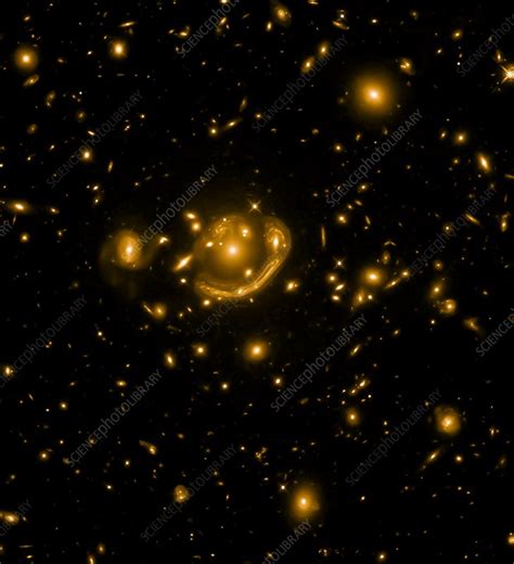 Einstein Ring Hubble Space Telescope Image Stock Image C0498638