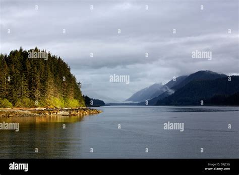 Morning On Sitkoh Bay Southeast Alaska Stock Photo Alamy