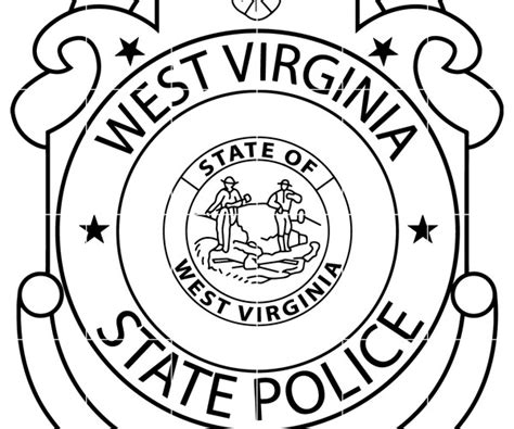 ArtStation - West Virginia State Police Captain Svg Badge Vector file ...