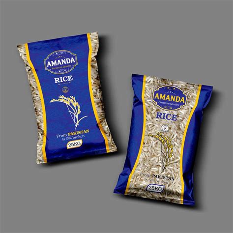Entry 69 By Sobujfreelancer For Design The Packaging For Amanda Rice