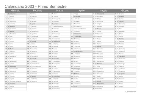 Calendario 2023 Da Stampare