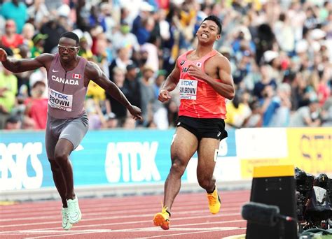 【解説】世界陸上サニブラウン男子100m決勝進出「ファイナルの壁」固定観念に風穴あけた快走 陸上写真ニュース 日刊スポーツ