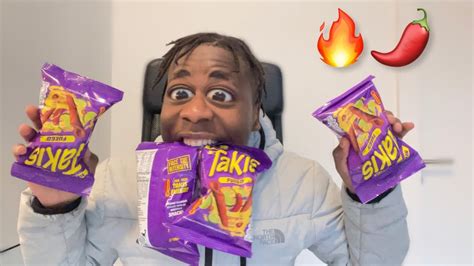 Extreme Hot Takis With No Water Challenge YouTube