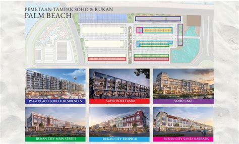 Rukan The Palm Beach Cluster Ebony Pantai Kita Pik