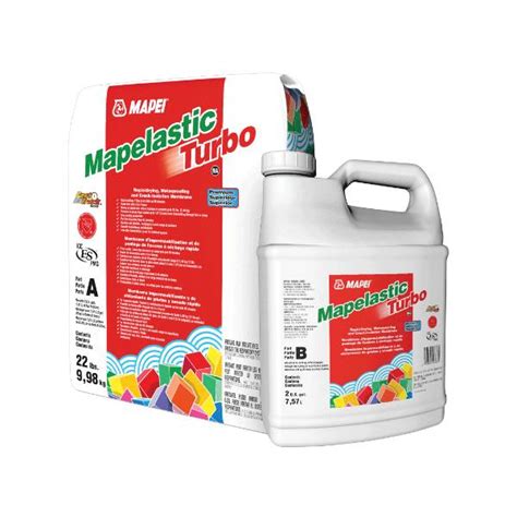 Mapelastic Turbo Cementitious Waterproofing Membrane Mapei Inc