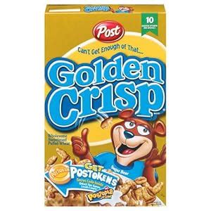 Amazon.com: Post Golden Crisp Cereal, 14.75 oz (Pack of 6):