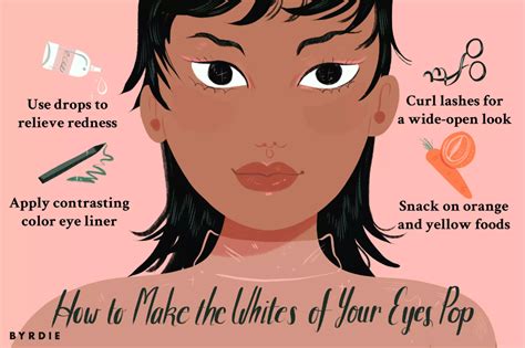 How To Make The Whites Of Your Eyes Even Whiter Whiten Eyes Bright