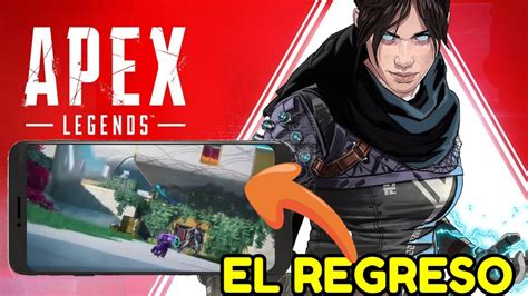 El Regreso De Apex Legends Mobile Youtube