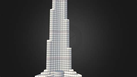 Burj Khalifa Dubai Download Free 3d Model By Farhadguli F8ec435