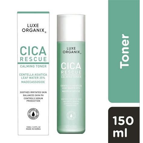 Luxe Organic Cica Rescue Calming Toner 150ml Shopee Philippines