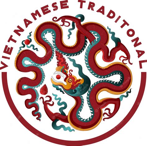 Premium Vector | Vietnamese traditional decoration, vietnamese dragon ...