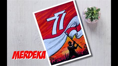 Gambar Poster Kemerdekaan Indonesia 17 Agustus 2022 77 Tahun Merdeka Youtube