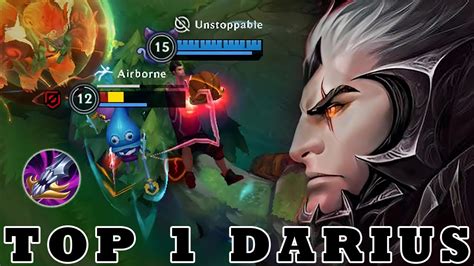 Wild Rift Darius Gameplay Top 1 Darius Gameplay Rank Master YouTube