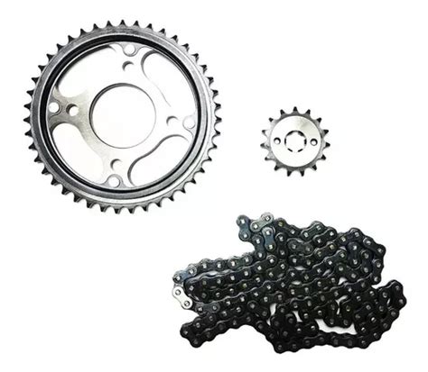 Kit De Arrastre Sprocket Honda Cargo Gl150 428h Reforzada Meses Sin