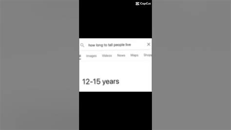 How Long Do Tall People Live Youtube