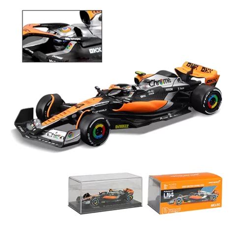 Bburago 1 43 2023 F1 Mclaren Mcl60 4 Lando Norris Modelo F1 Color