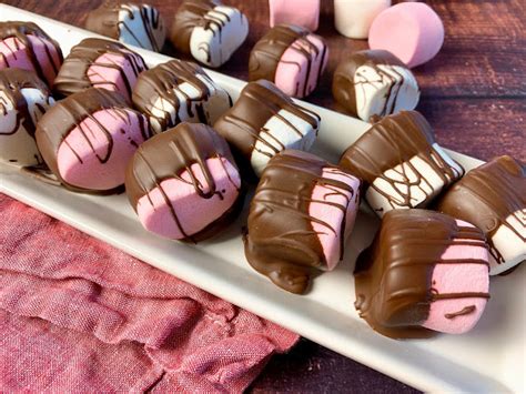 Chocolate Covered Flavored Marshmallows