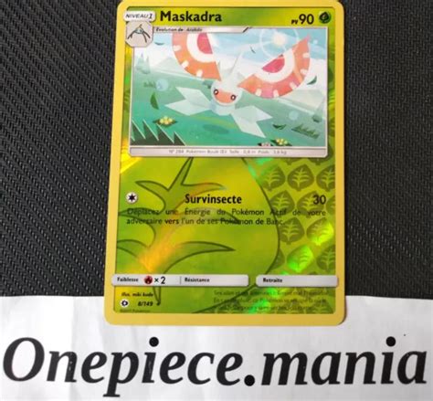 CARTE POKEMON RARE Reverse Maskadra8 149 Soleil Et Lune EUR 1 49