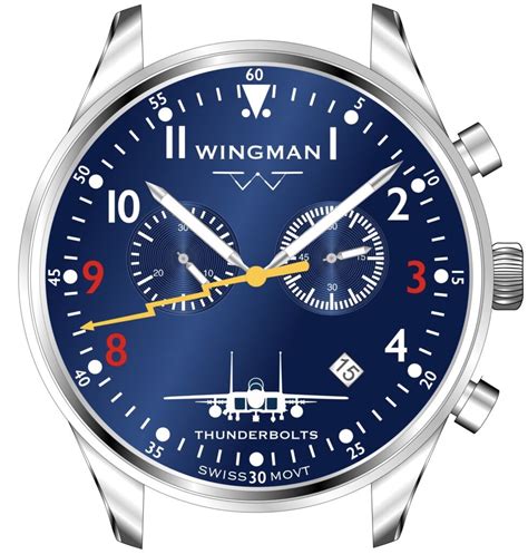 389th Fighter Squadron Custom Watch Wingman Watches