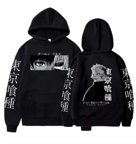 Sudadera Con Capucha Tokyo Ghoul Anime Sudaderas Ken Kaneki Meses Sin