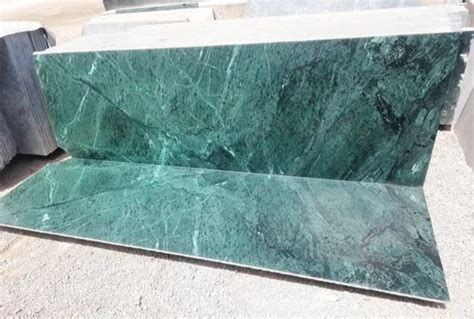 Forest Green Polished Marble Slab For Flooring Thickness Mm At Rs