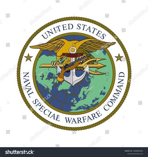 United States Naval Special Warfare Command Over Royalty Free