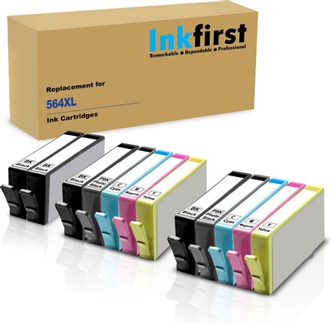 12 Inkfirst Compatible Ink Cartridges For HP 564 XL 564XL High Yield