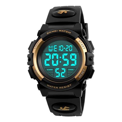 SKMEI 1258 Digital Outdoor Sport 5 ATM Water Proof Watch for Men ...