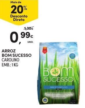 Promo O Arroz Bom Sucesso Carolino Kg Em Continente