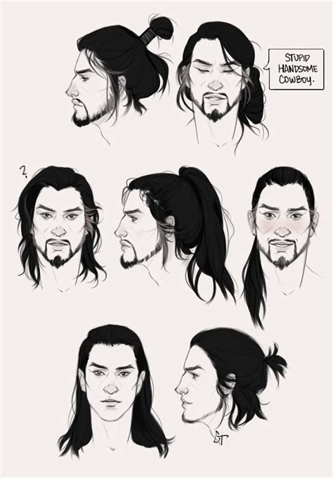 Types For Hair Braids Drawing Male Hair Long Hair Drawing Hair Sketch