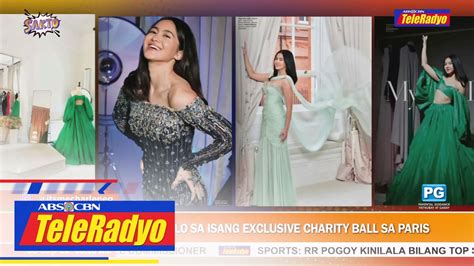 Atasha Muhlach Dadalo Sa Isang Exclusive Charity Ball Sa Paris Sakto