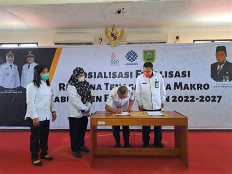 Sosialisasi Finalisasi Rencana Tenaga Kerja Makro Kabupaten Berau Tahun