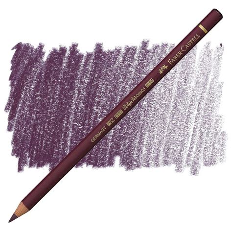 Faber Castell Polychromos Coloured Pencil Red Violet Endeavours