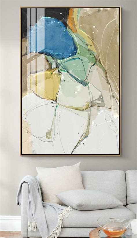 现代抽象装饰画 Modern Abstract Decorative Painting Abstract Wall Painting Modern Canvas Art Art