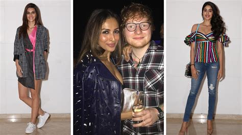 Ed Sheeran Parties With Bollywood Celebrities At Farah Khan Kunders Home Vogue India