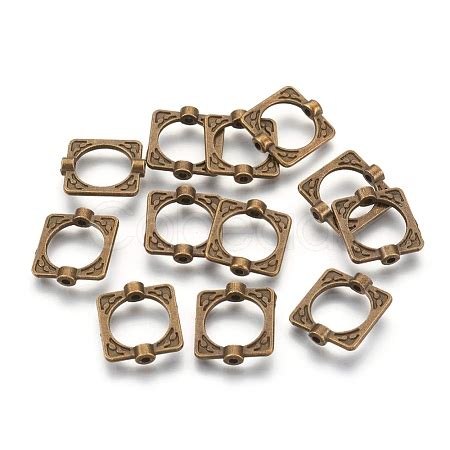 Cheap Tibetan Style Alloy Bead Frames Online Store Cobeads