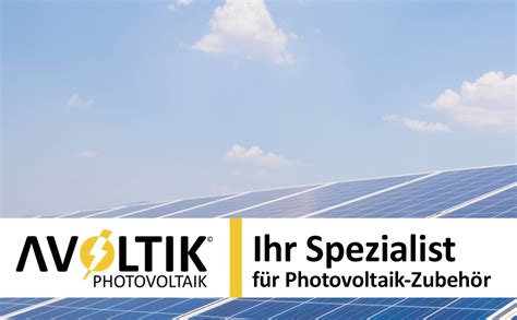 Avoltik Solarpanel Halterung I Solarmodul Halterung Balkonkraftwerk Aus