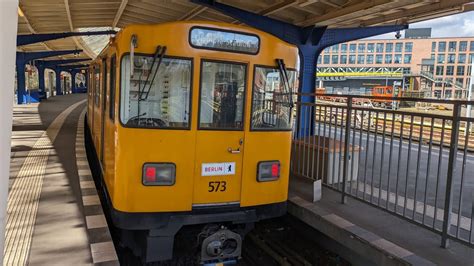 U Bahn Berlin Mitfahrt Im A3L92 Auf Der U2 Von Deutsche Oper Bis