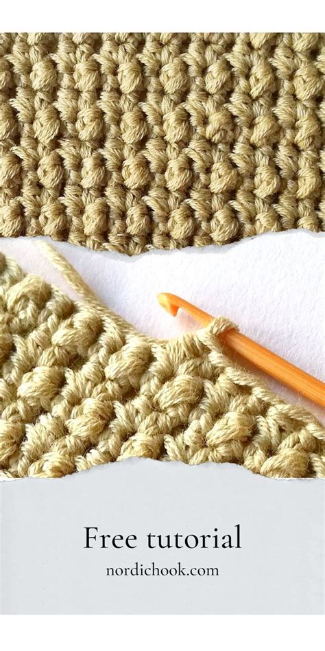 Crochet Tutorial How To Make The Mayberry Stitch Crochet Stitches