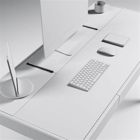 Desk Tohma 3d Model For Corona