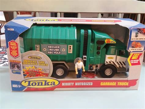 2006 Tonka Mighty Motorized Garbage Truck Wman 2006 Nib 1755566840