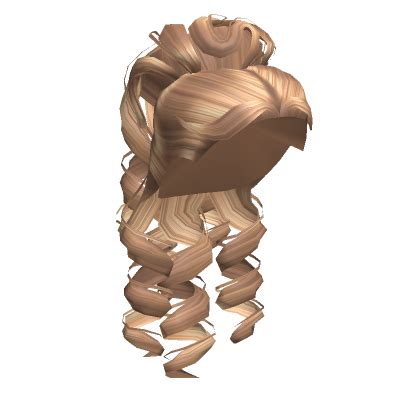 Victorian Half Up Curls In Blonde Roblox