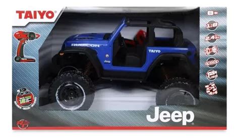 Carro Radio Control Taiyo Jeep 4x4 Rubicon Recargable 1 8 Meses Sin