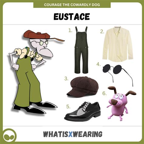 Eustace 'Courage the Cowardly Dog' DIY Costume Guide