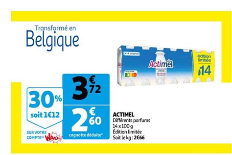 Promo Actimel Chez Auchan ICatalogue Fr