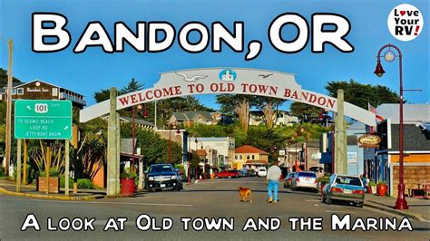 Visit to Bandon Oregon Part 2 - Old Town and Marina - YouTube