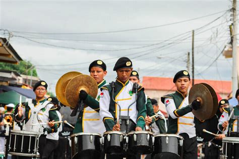 Banda del Colegio Federico Zúñiga Feliú se hace presente en el desfile