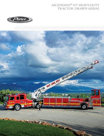 Ascendant 107 Heavy Duty Tiller Aerial Ladder