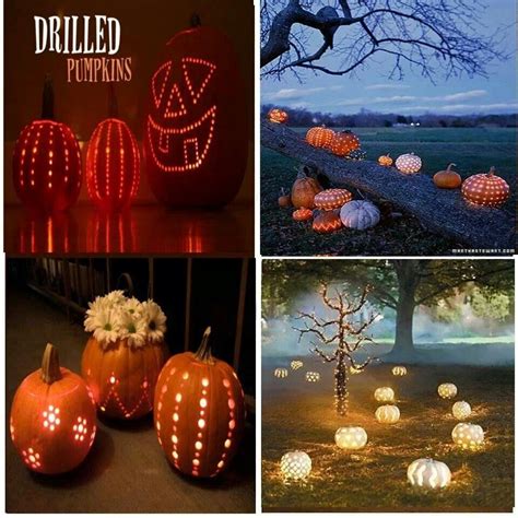 Printable Drilled Pumpkin Patterns
