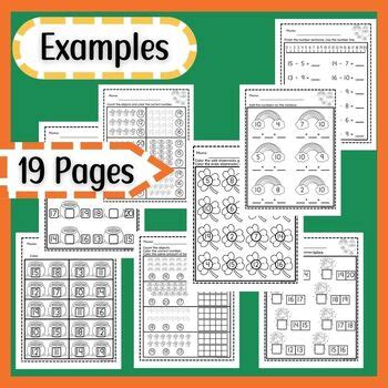 St Patrick S Day Math No Prep Worksheets Adding Subtracting